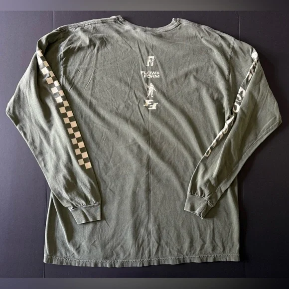 Fitment Industries x Flow + Form x Michelin LS Tee XL Green Rare Collab - Picture 7 of 8